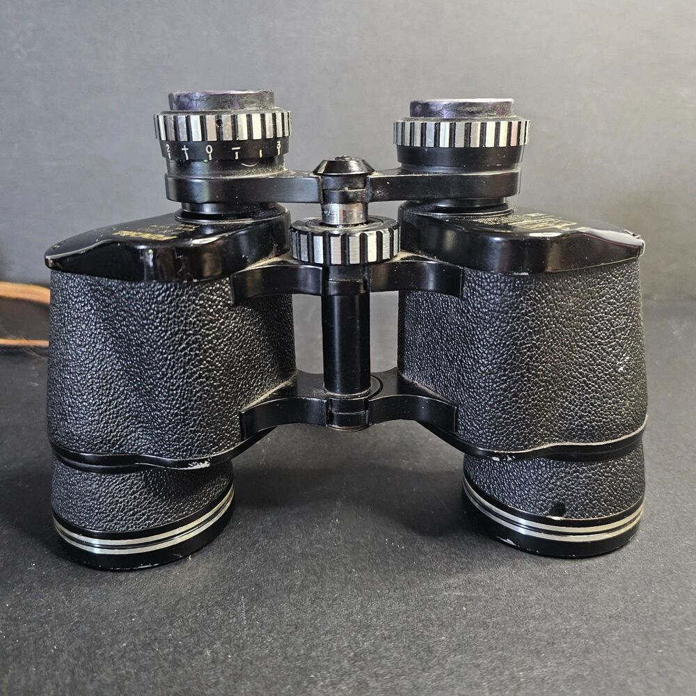 Vtg Kmart 7x50 Wide View Binoculars SS Kresge Hong Kong Good Condition